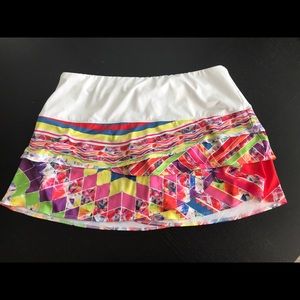Lucky in Love Tennis Skort